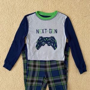 Boys Cuddl Duds video game pajama set